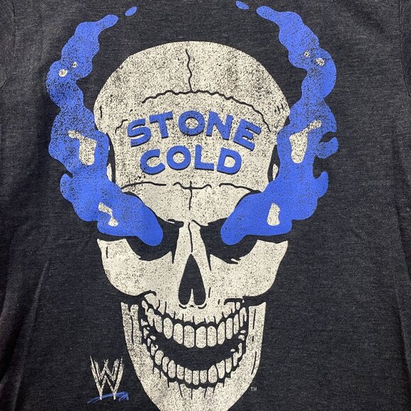 WWE Stone Cold Steve Austin Skull Graphic Design T-Shirt Extra Small - Picture 2 of 4